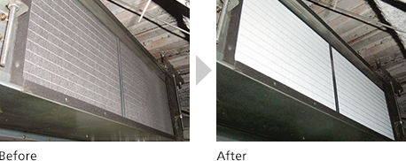 Replacement of High Efficiency Filter